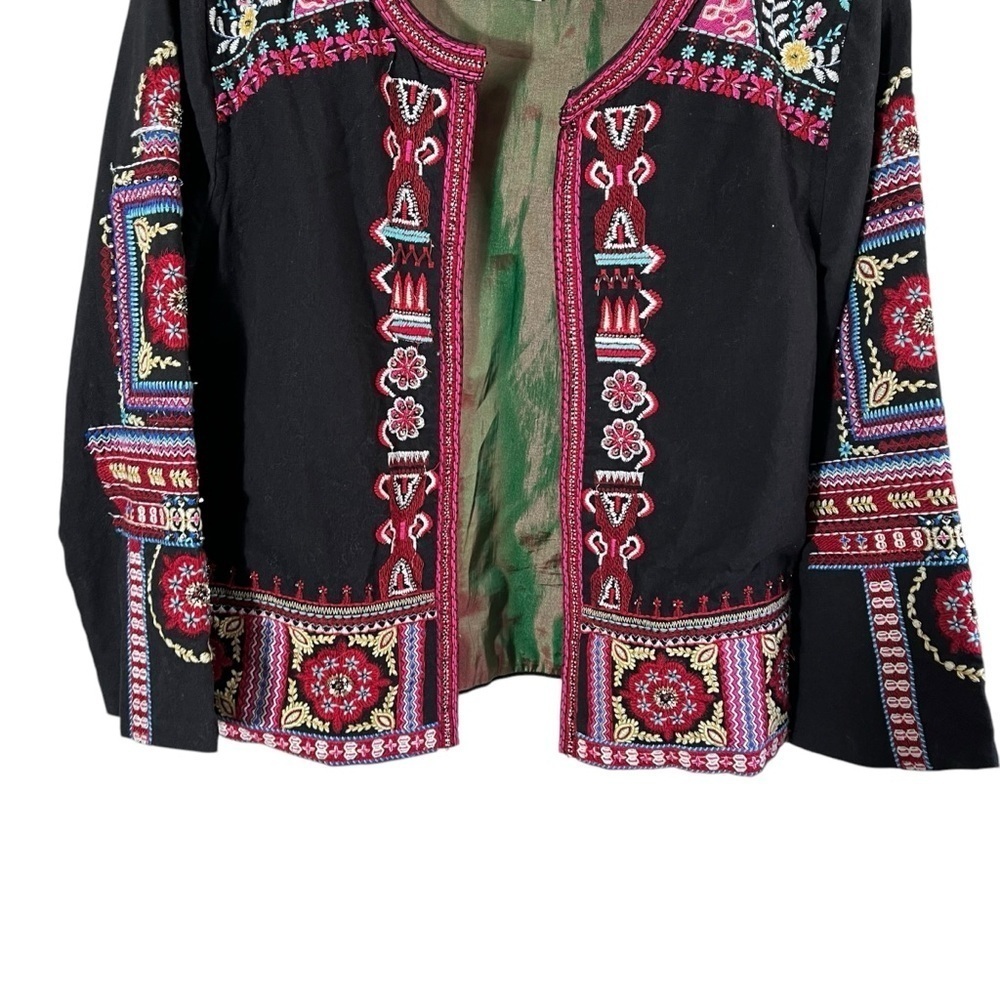 BY ANTHROPOLOGIE Abstract Embroidered Jacket - Picture 6 of 11
